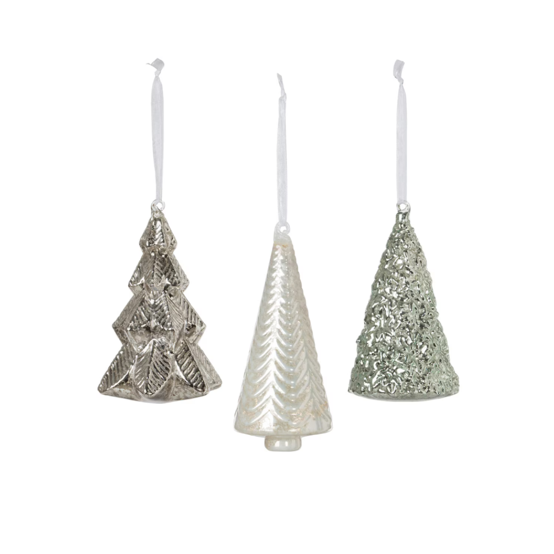 Northern Lights Glass Tree Ornament