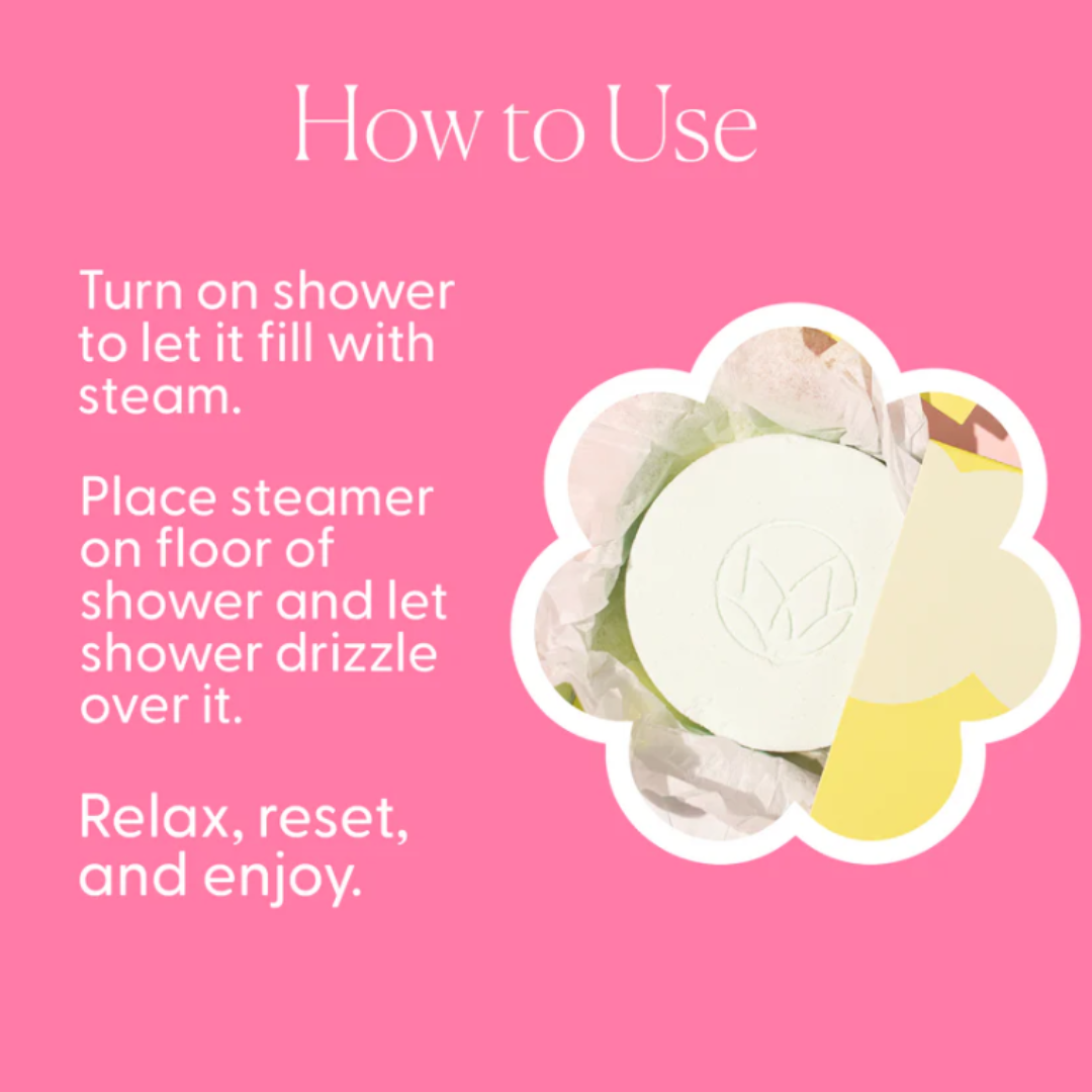 Wild Poppy & Peony Shower Steamers