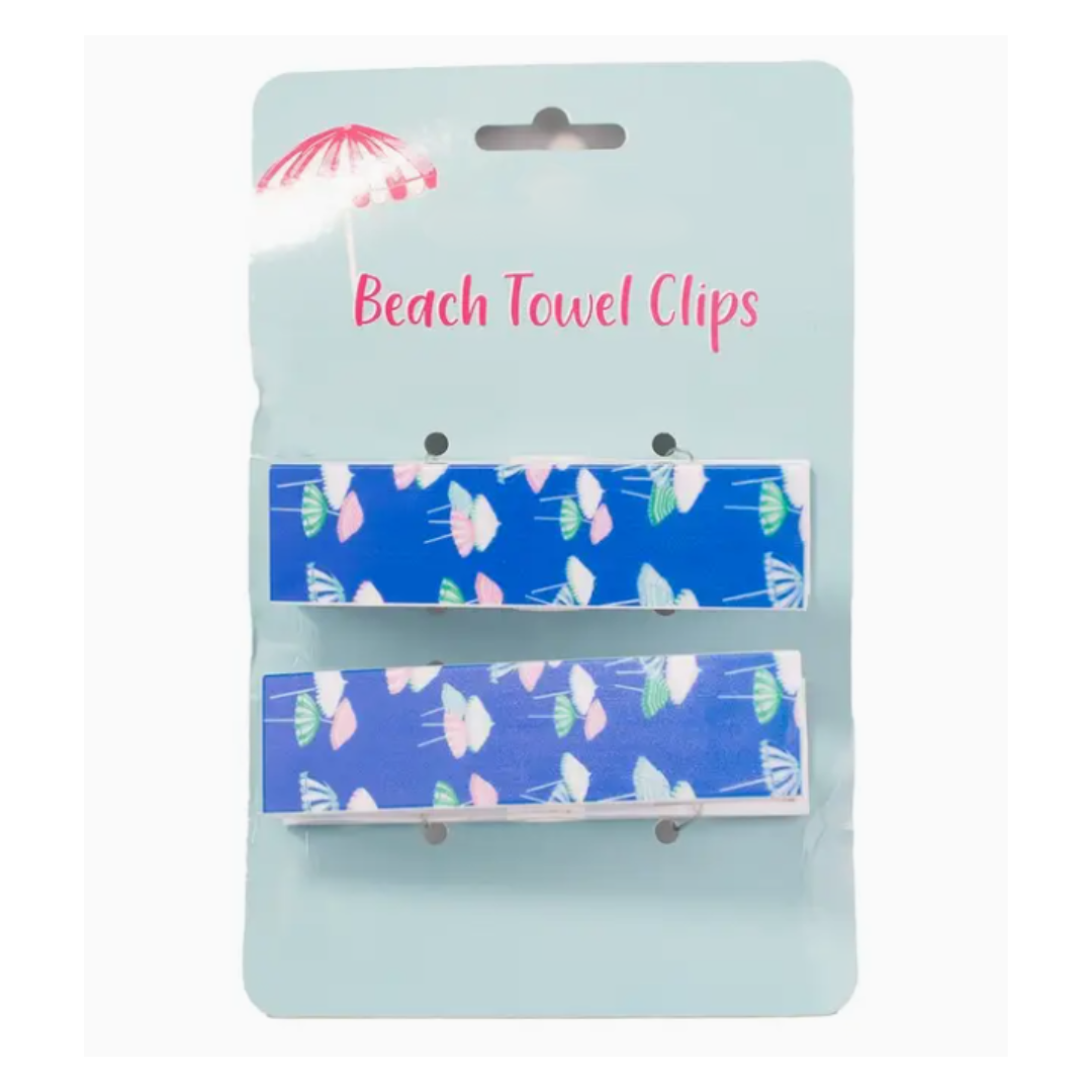Monterosso Beach Towel Clips