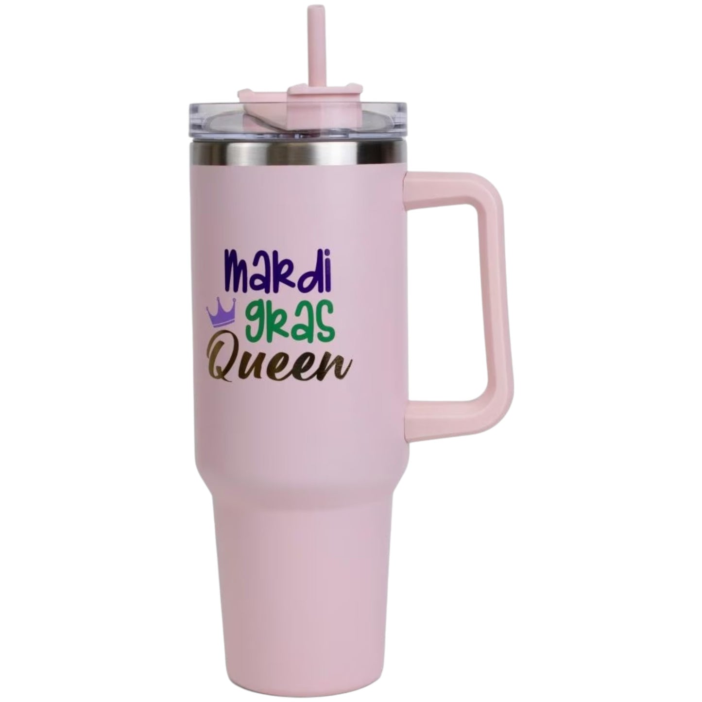 Mardi Gras Queen Tumbler