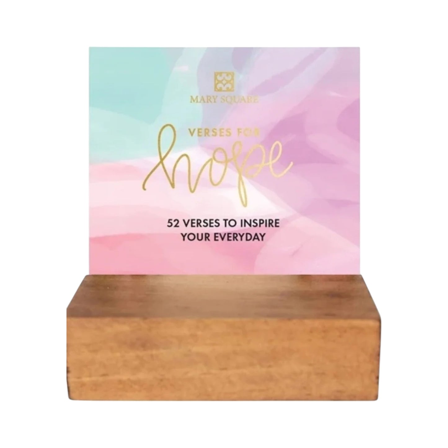 Scripture for Hope Inspiration Block Desk Card