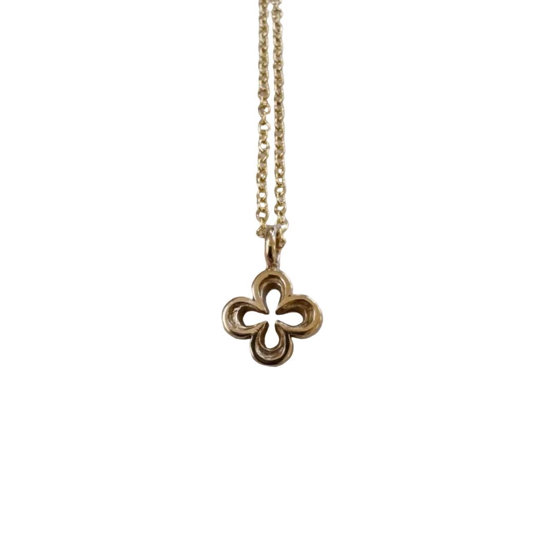 Small Quatrefoil Pendant