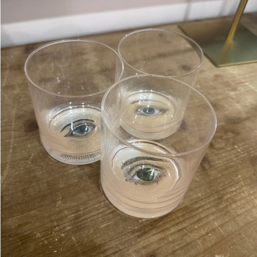 Lover's Eye Double Old Fashioned Glasses