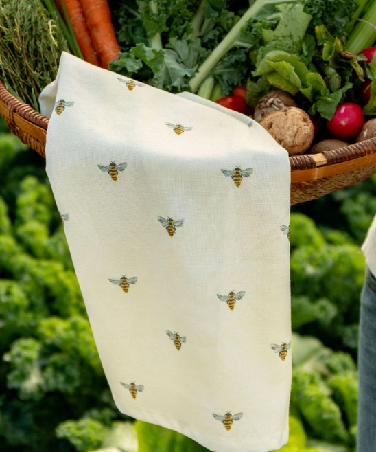 Honey Bees Kitchen Towel