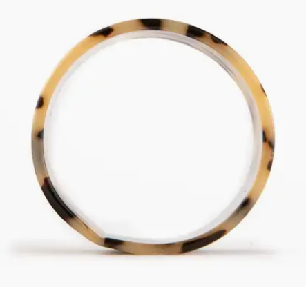 Acetate Napkin Ring Light Tortoise