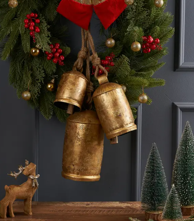 Blitzen Rustic Bells S/3