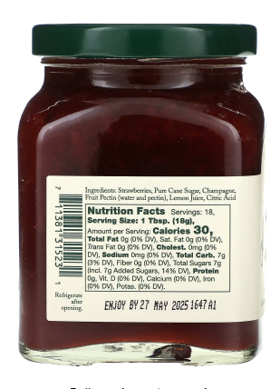 Strawberry Champagne Jam