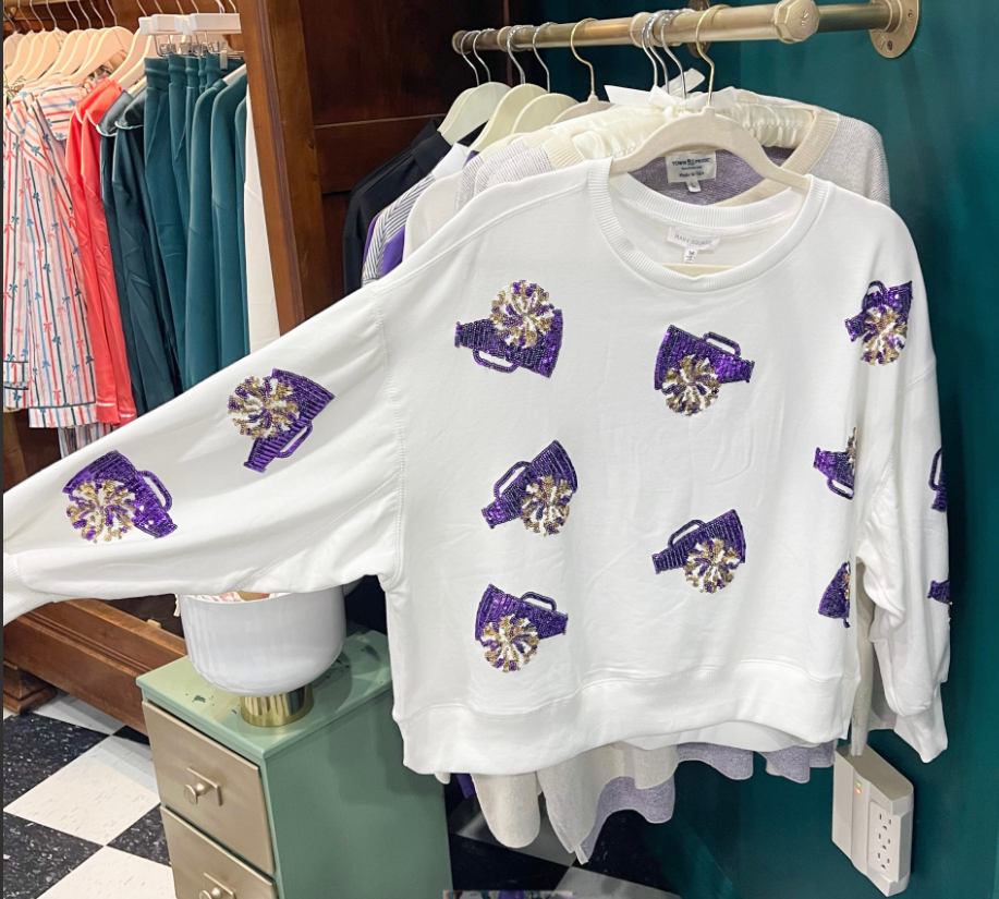 LSU Cheerleader Sweatshirt