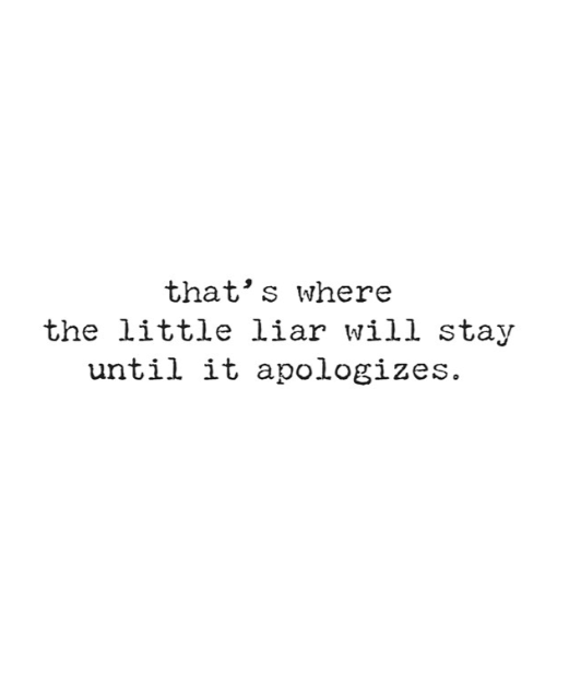 Little Liar Greeting Card