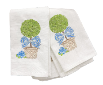 Blue Hydrangea Kitchen Towel