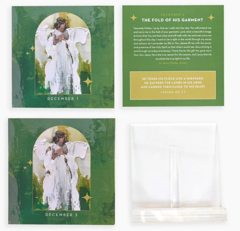 25 Days of Prayer & Scripture with Acrylic Stand