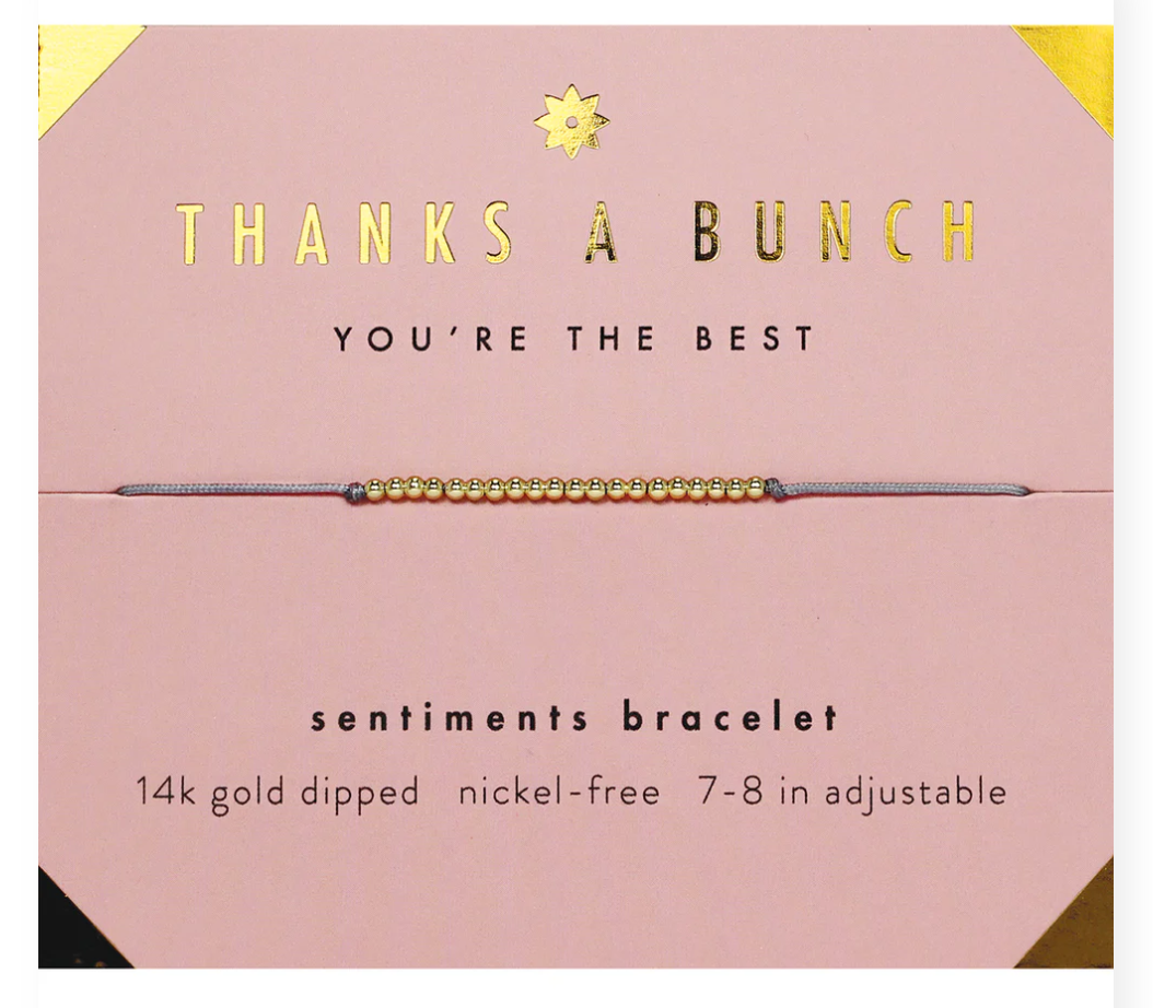 Thanks A Bunch Bracelet
