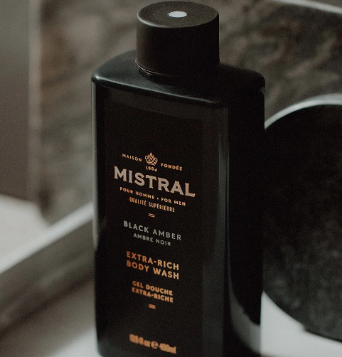 Bourbon Vanilla Mens Body Wash