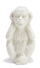 Ceramic No Evil Monkeys
