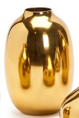 Gold Plated Nickel Vases