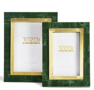 Green and Gold Photo Frame