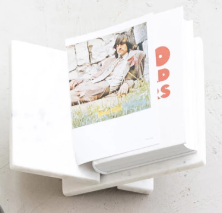 Interlocking Marble Book Holder