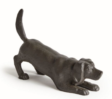 Playful Dog Sculpture