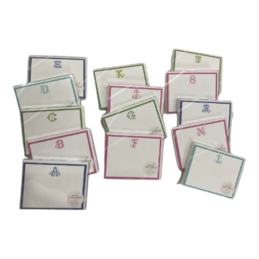 Social Set Preppy Couture Monogram Stationery