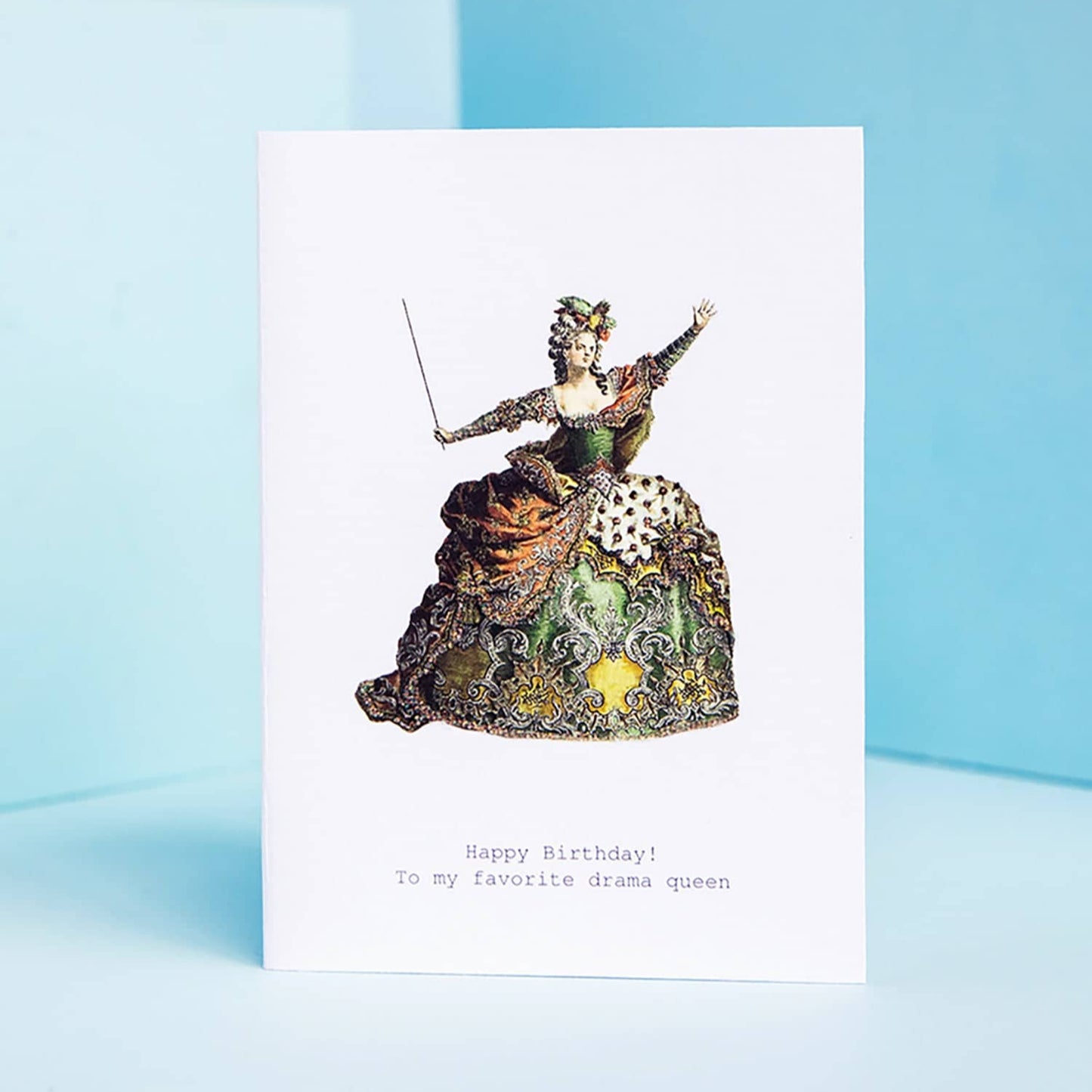 Drama Queen Greeting Card