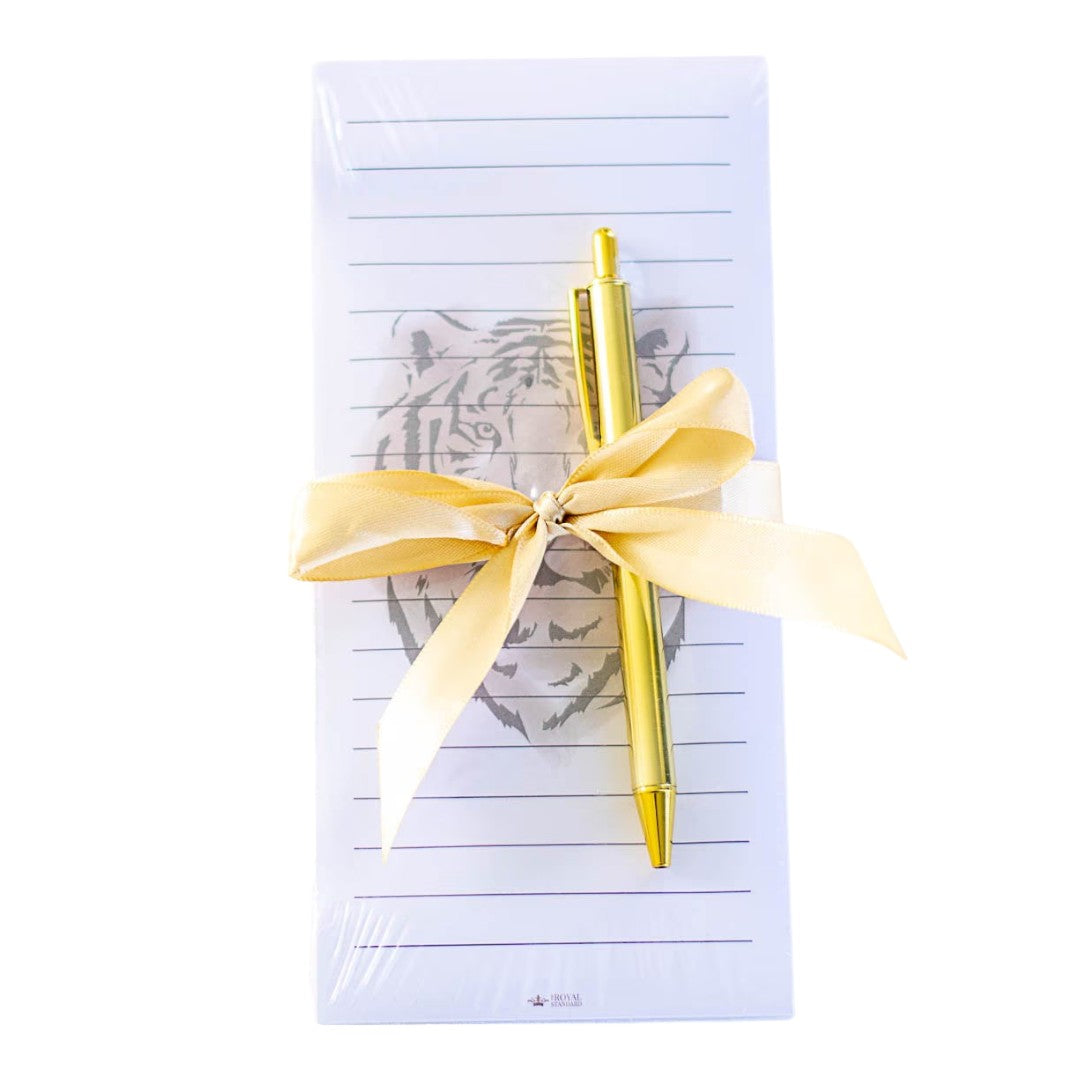 Tiger Notepad Gift Set