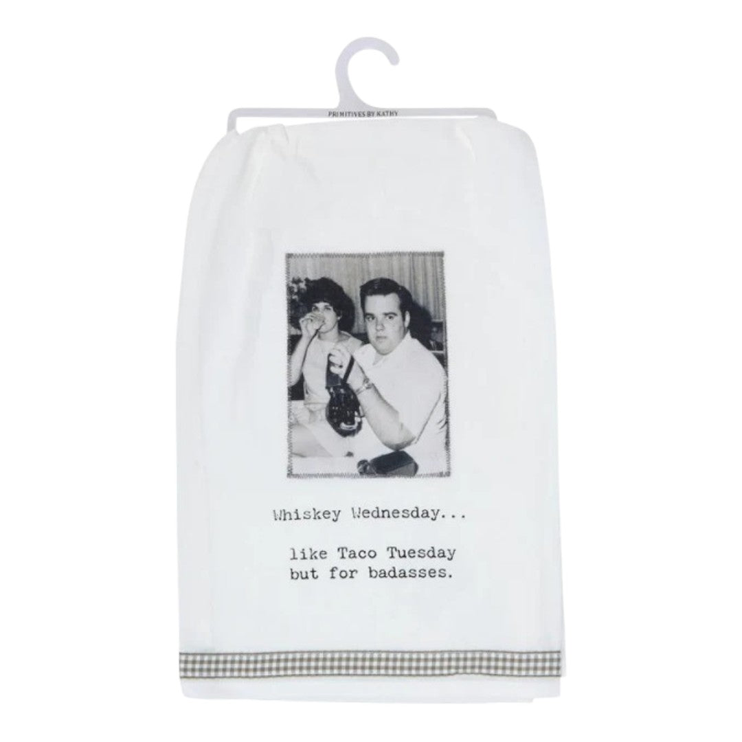 Whiskey Wednesday Kitchen Towel
