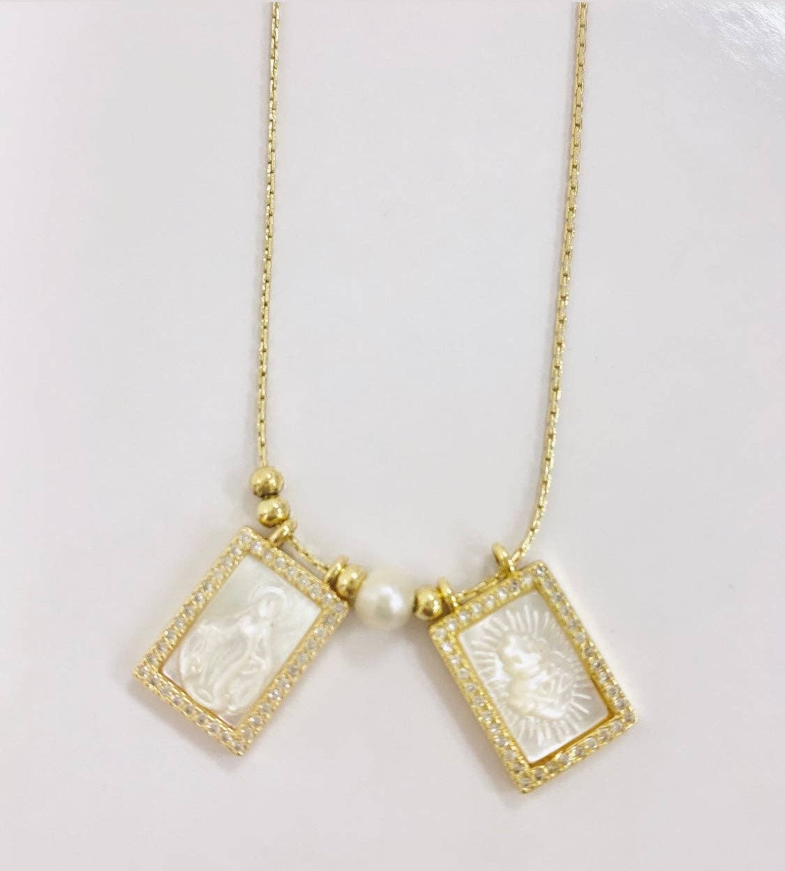 Mother of Pearl Sacred Scapula