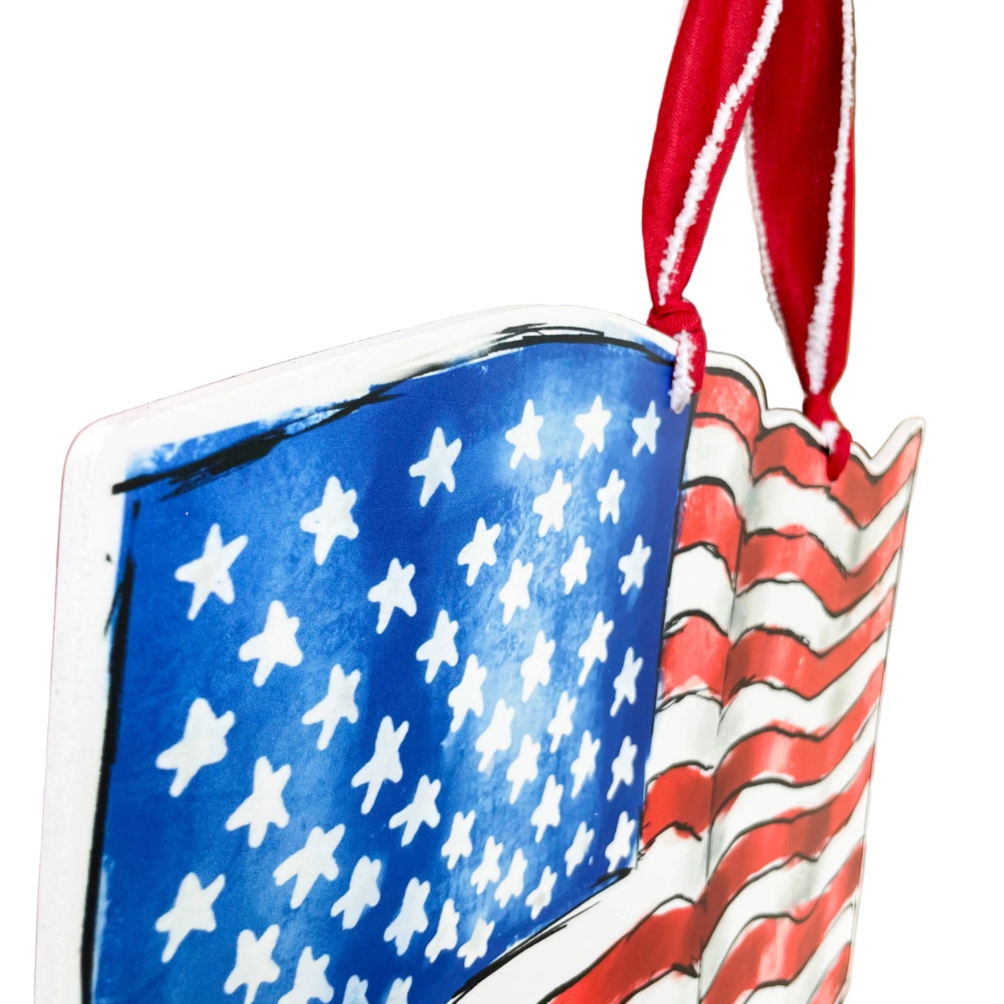 American Flag Door Hanger
