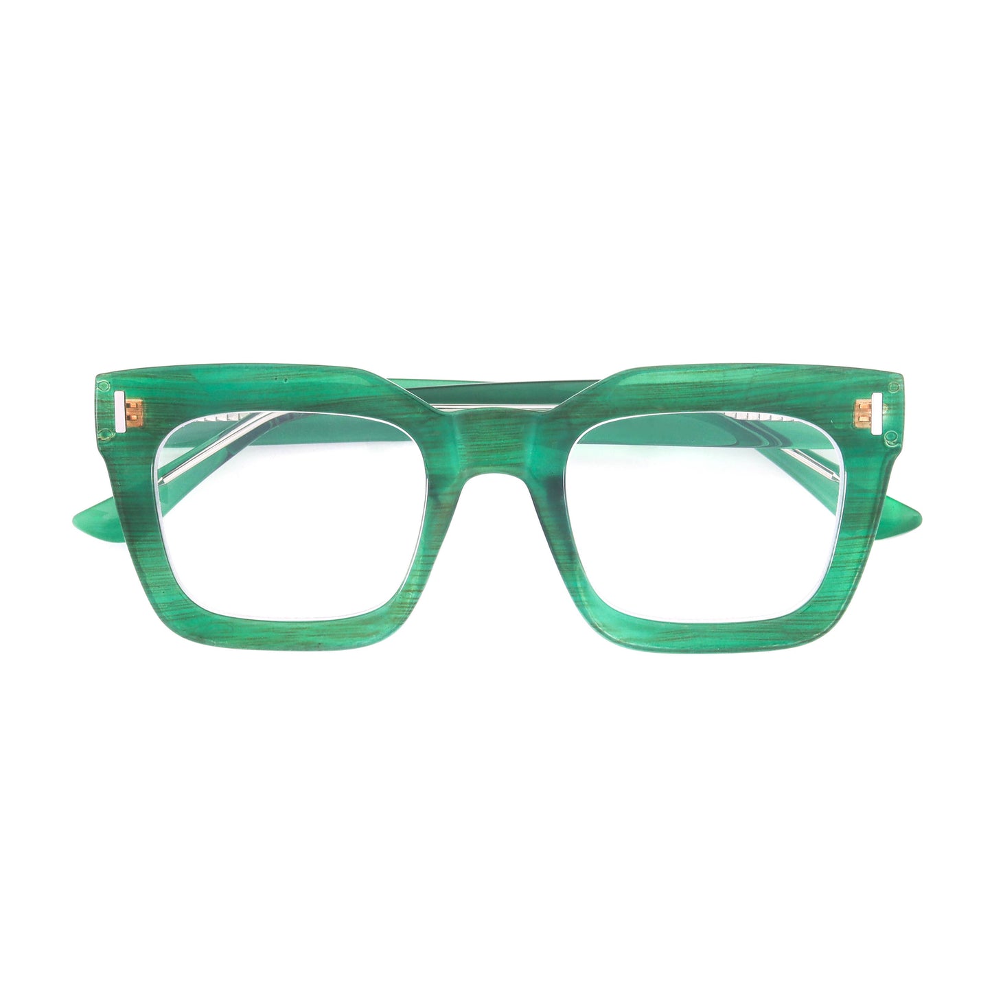 RUMI - Green and Brown Stripes - Progressive Blue Light