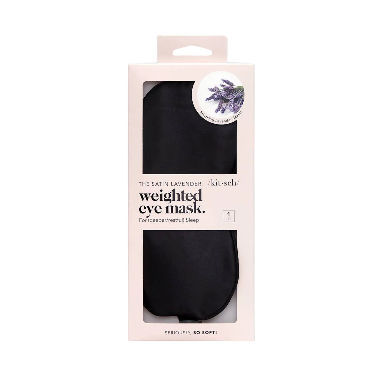 Lavender Scented Satin Weighted Eye Mask