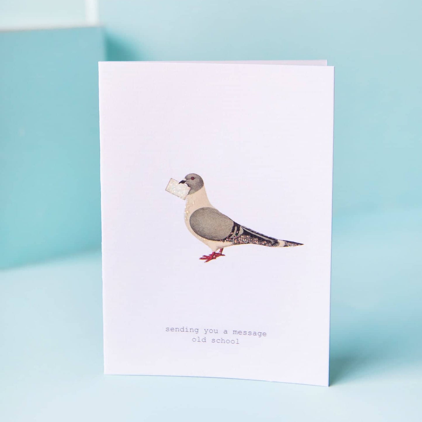 Sending You A Message Greeting Card