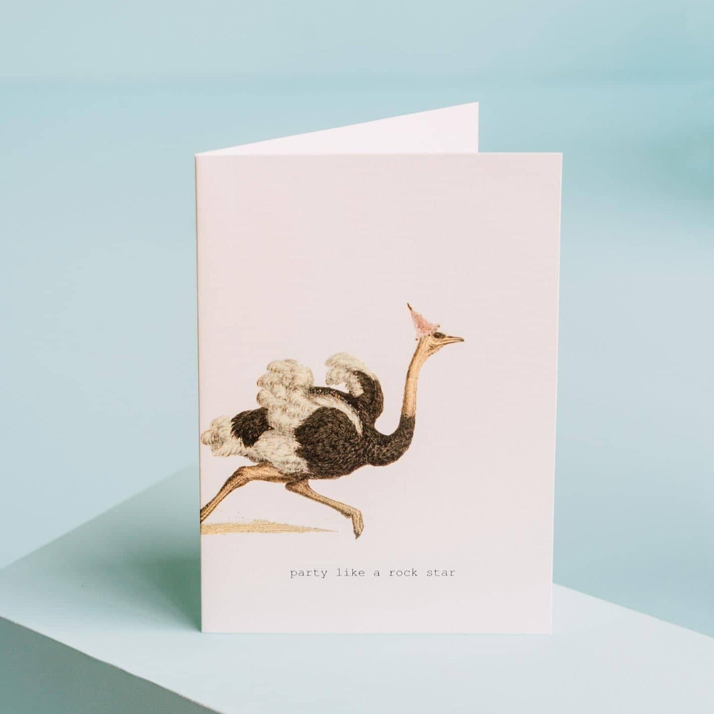 Party Like A Rockstar Greeting Card