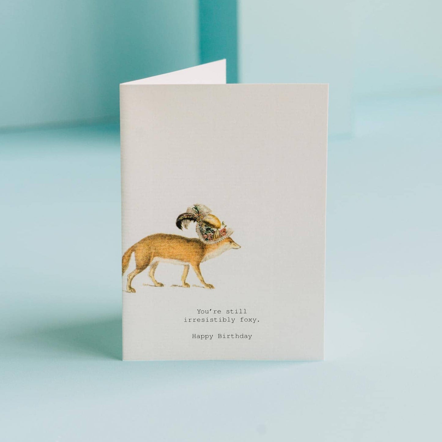 Still Irresistibly Foxy Greeting Card