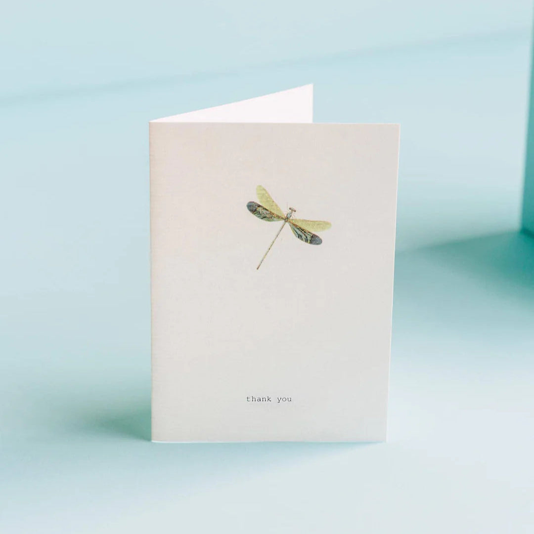 Thank You Greeting Card (Dragonfly)