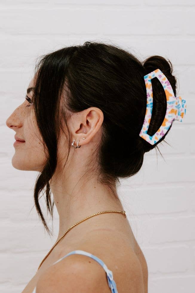 Open Hair Clip | Large | Fluttering By