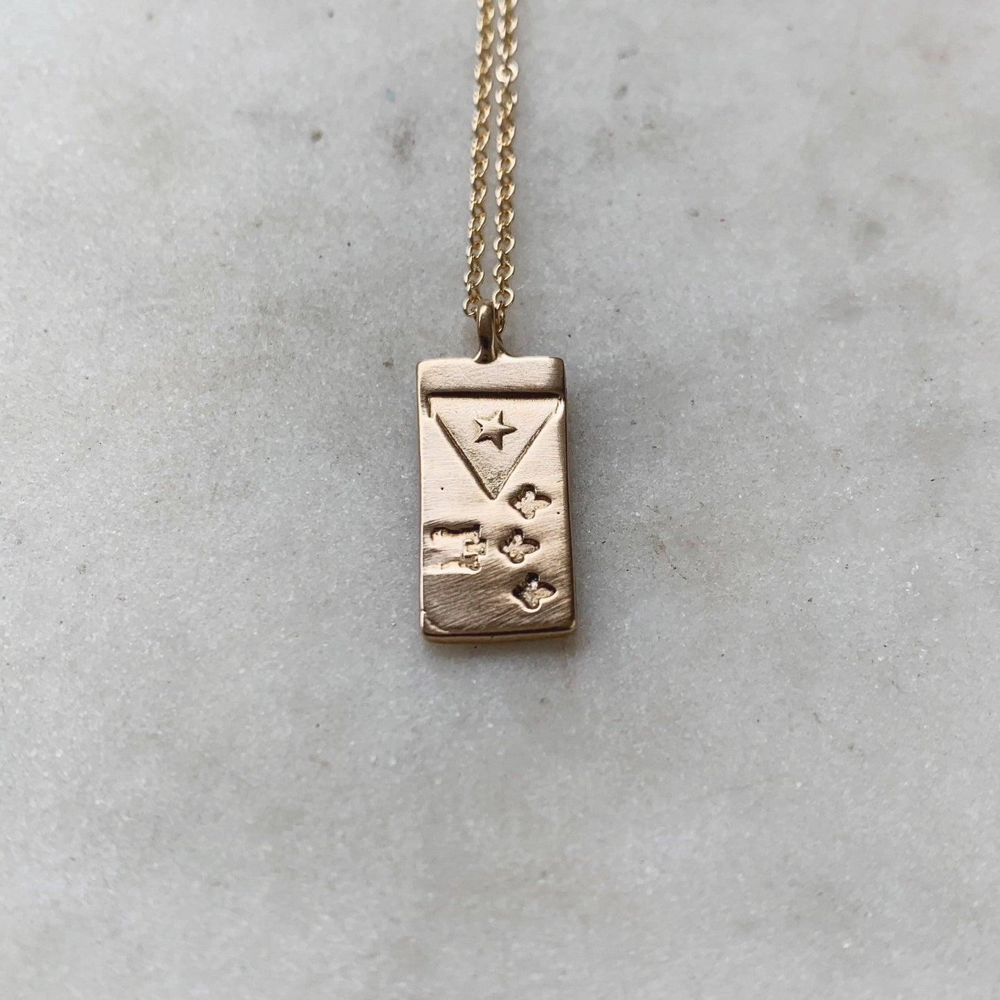 Acadian Flag Pendant