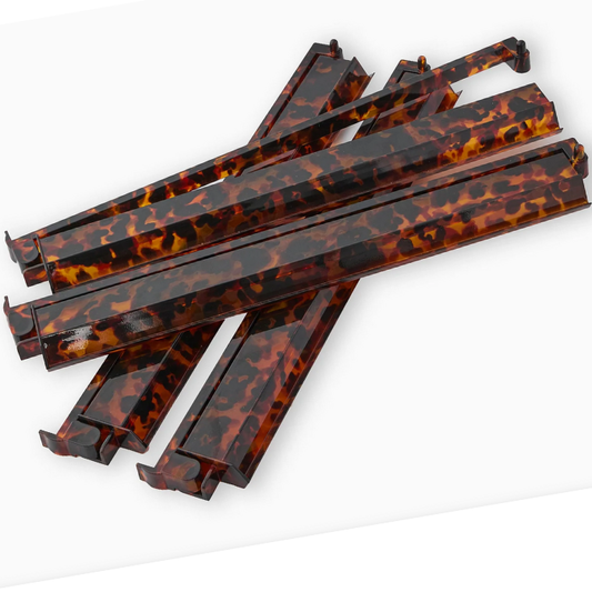 Tortoise Shell Mahjong Rack & Pusher Set – Mahjong Accessory