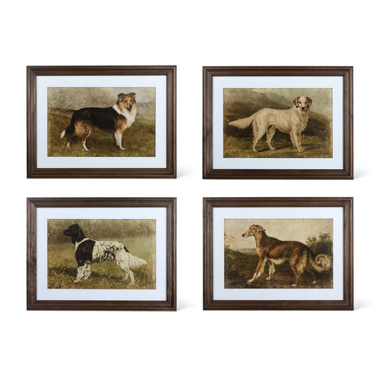 Heritage Hounds Framed Dog Wall Art