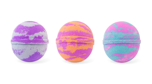 Bath Bombs, Tie Dye Mystery Necklace Inside