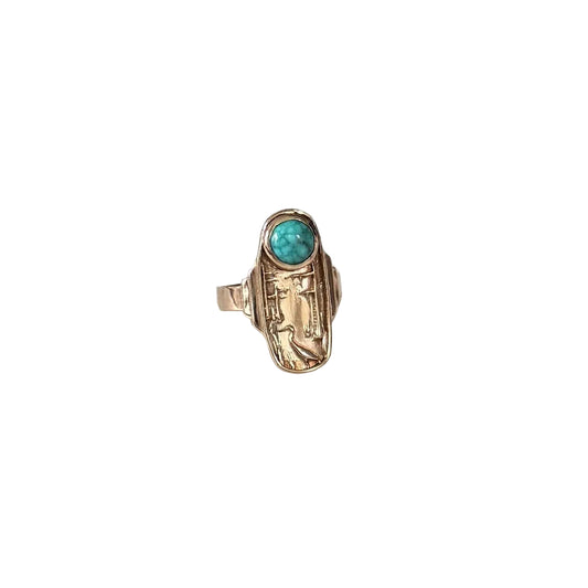 Louisiana Wild Statement Ring + Turquoise