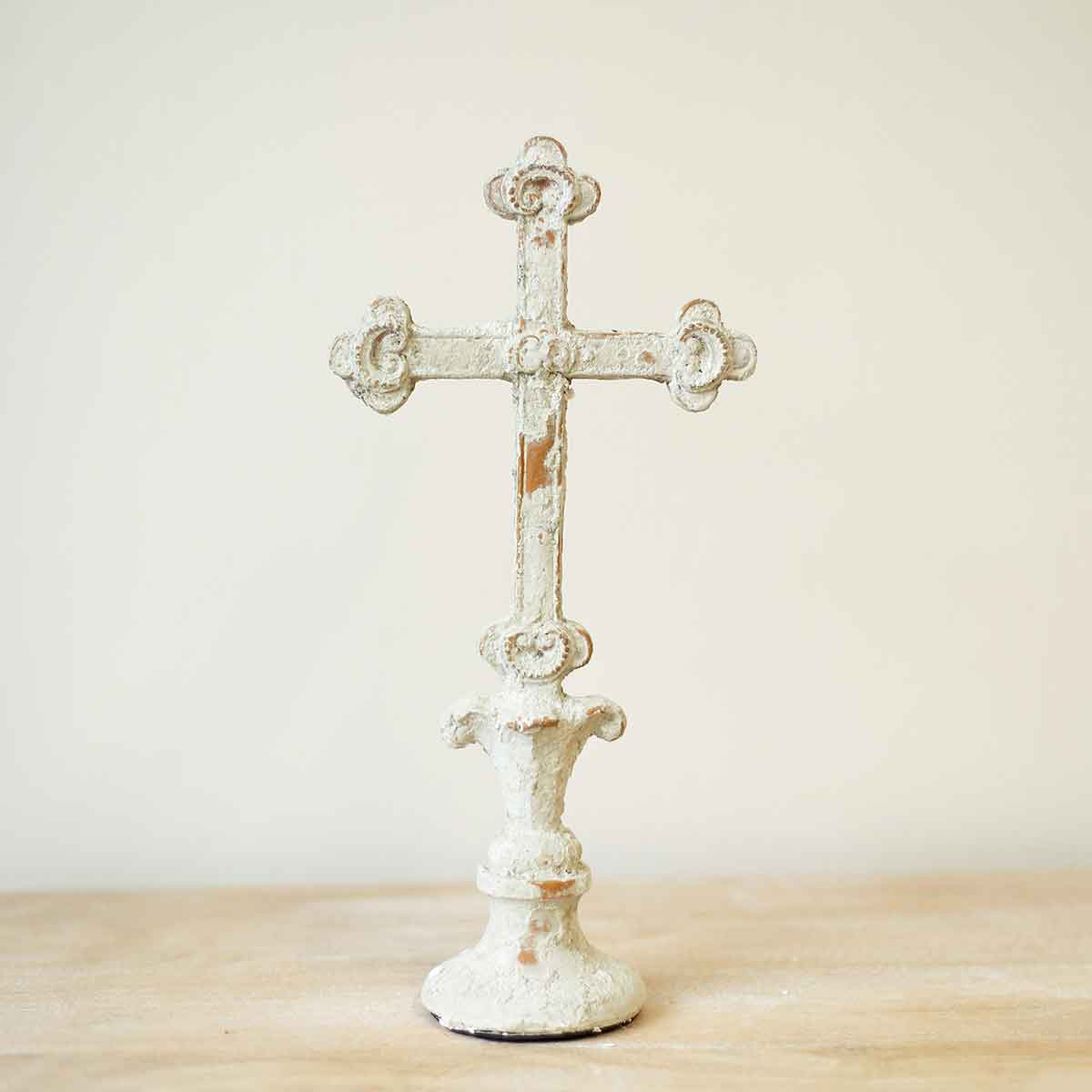 San Marco Cross Antique Cream 11.5"