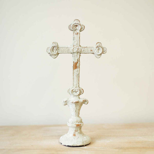 San Marco Cross Antique Cream 11.5"