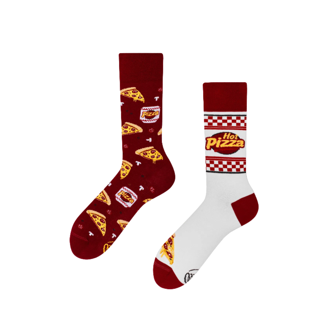 Graphic Mismatch Socks