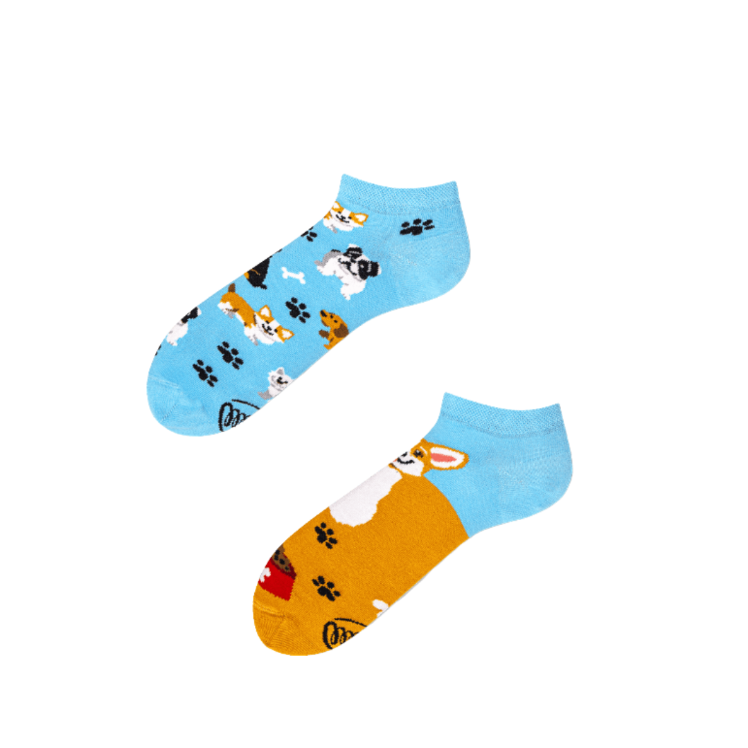 Graphic Mismatch Socks