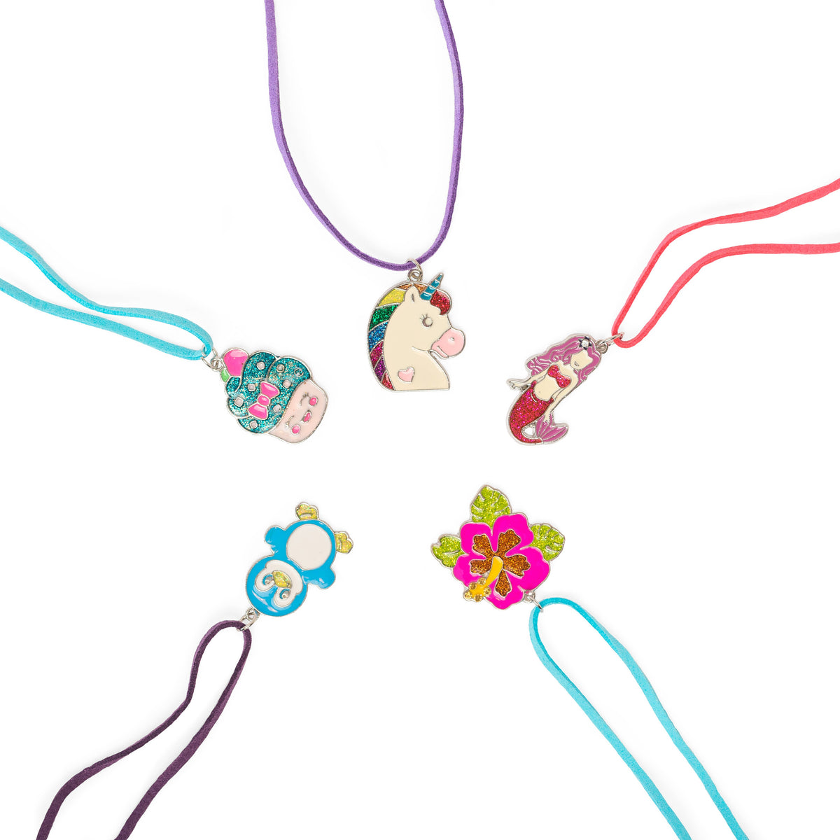 Bath Bombs, Tie Dye Mystery Necklace Inside