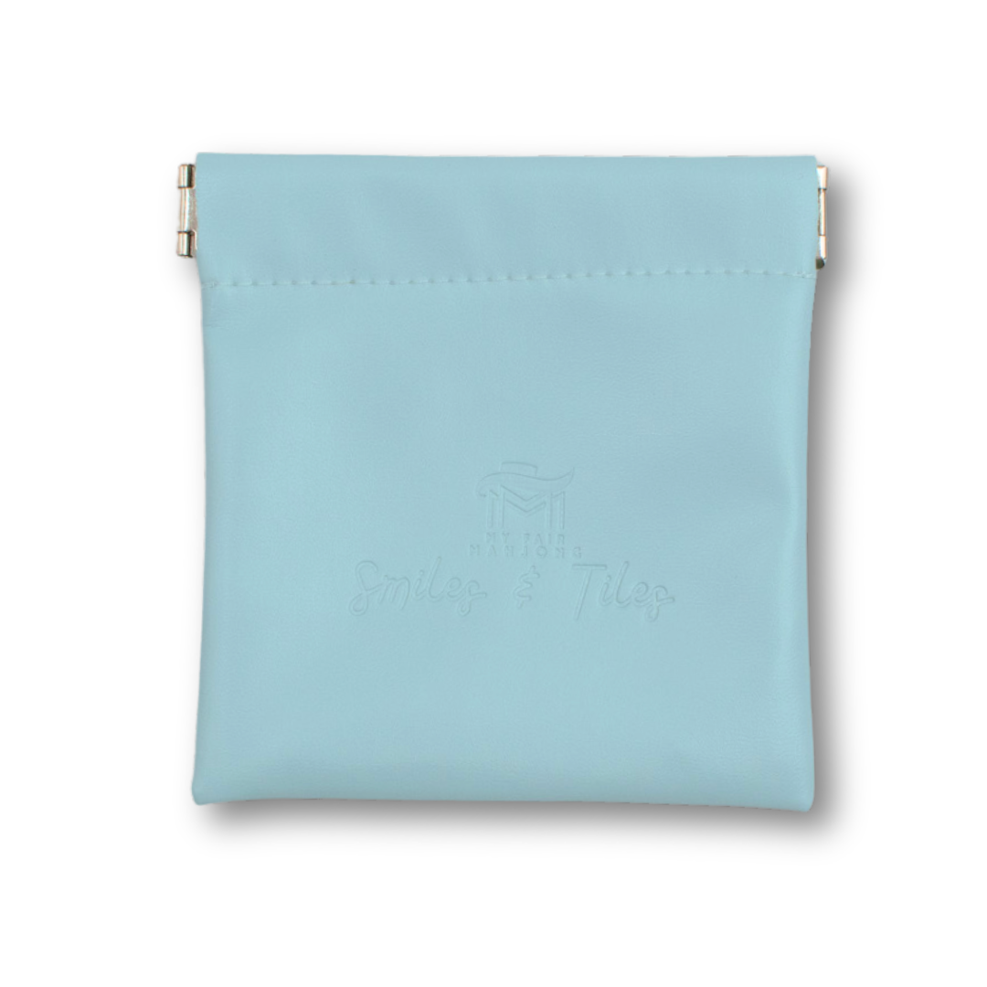 Coin, Dice, Extra Mahjong Tile Pouch  |  4x4" Bag