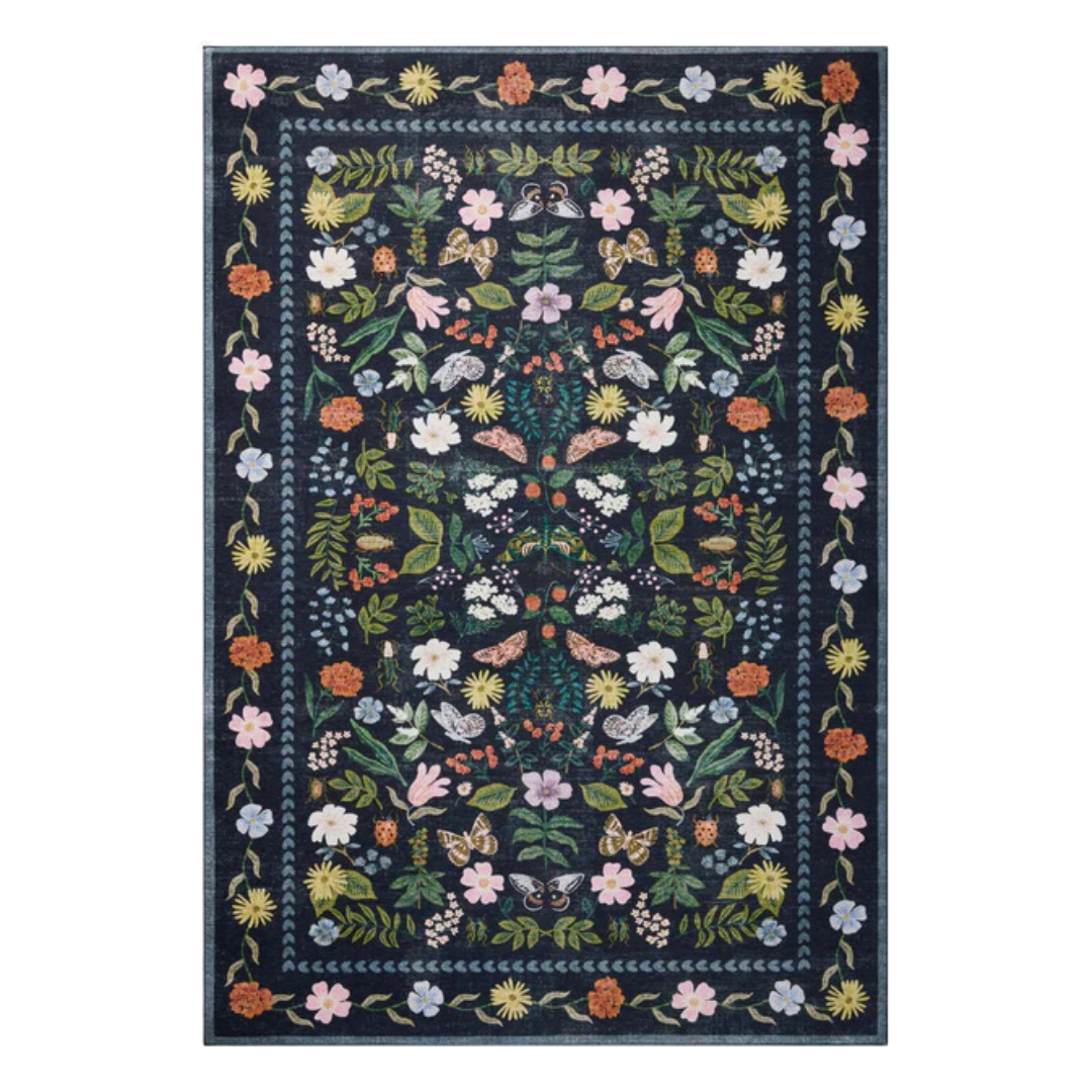 Canopy Black Rug 2x3