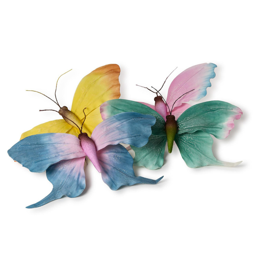 Oversized Butterflies with Clip Attachment