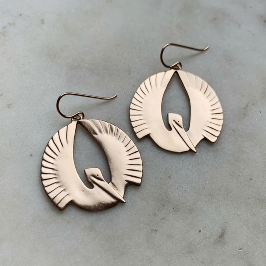Pelican Rising Earrings Large