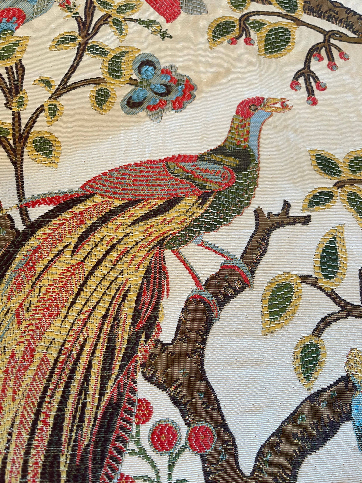 Lottie Floral Pillow with Feather Insert 